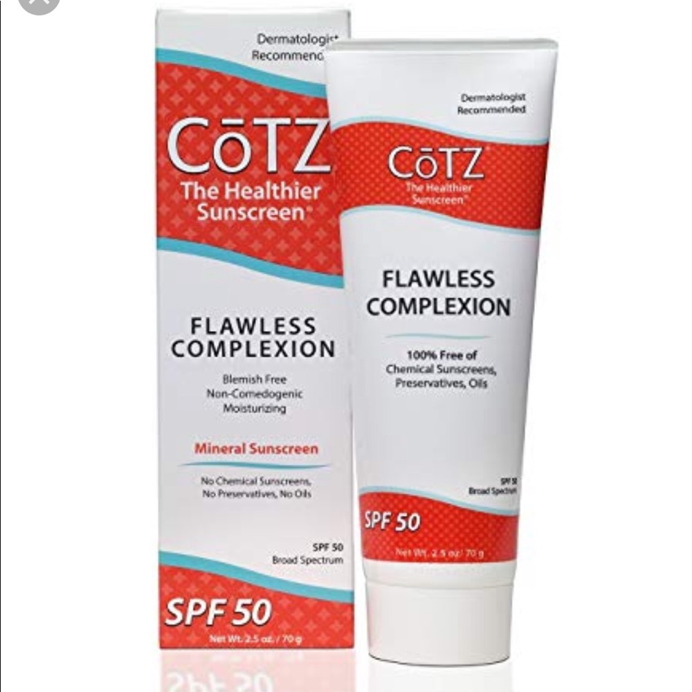 Cotz flawless complexion mineral sunscreen